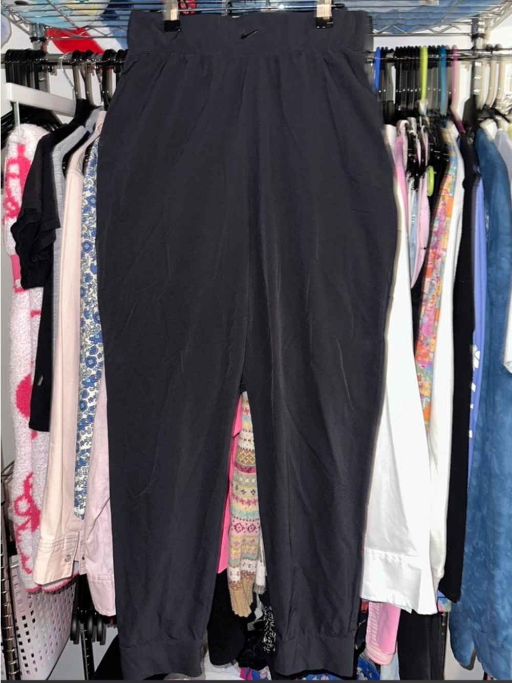 Nike Women’s Black Elastic-Waist Joggers